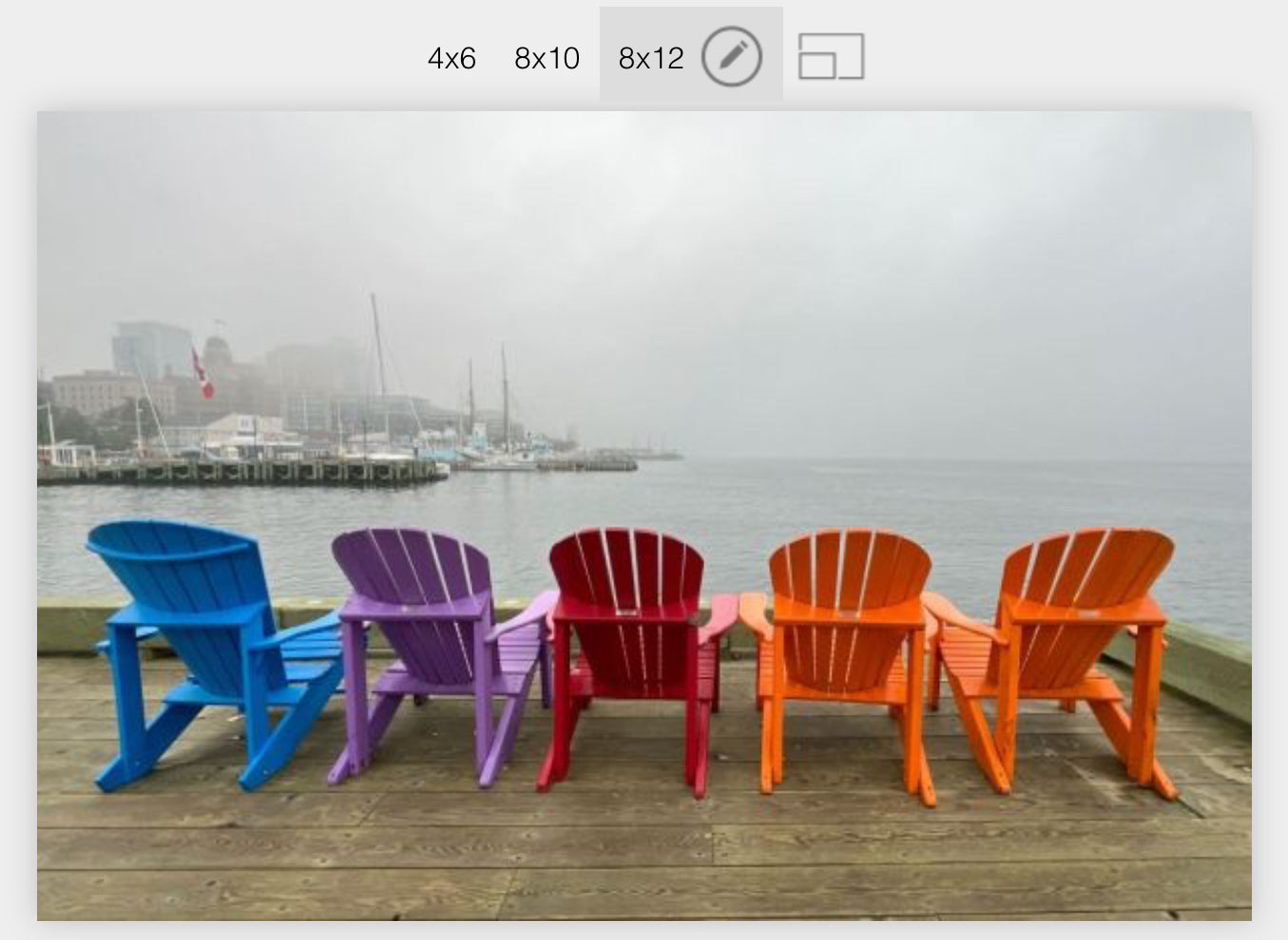 Waiting for the fog (to lift)