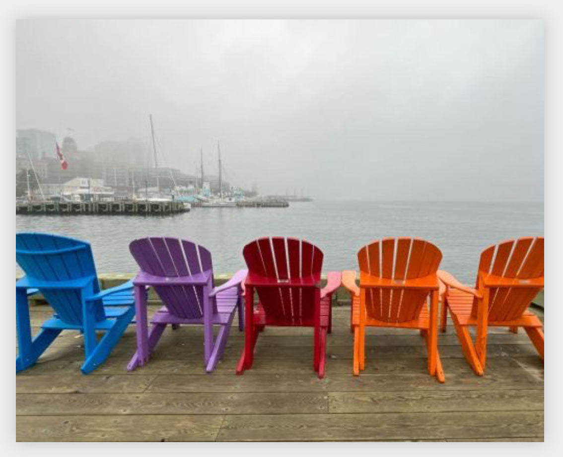 Waiting for the fog (to lift)