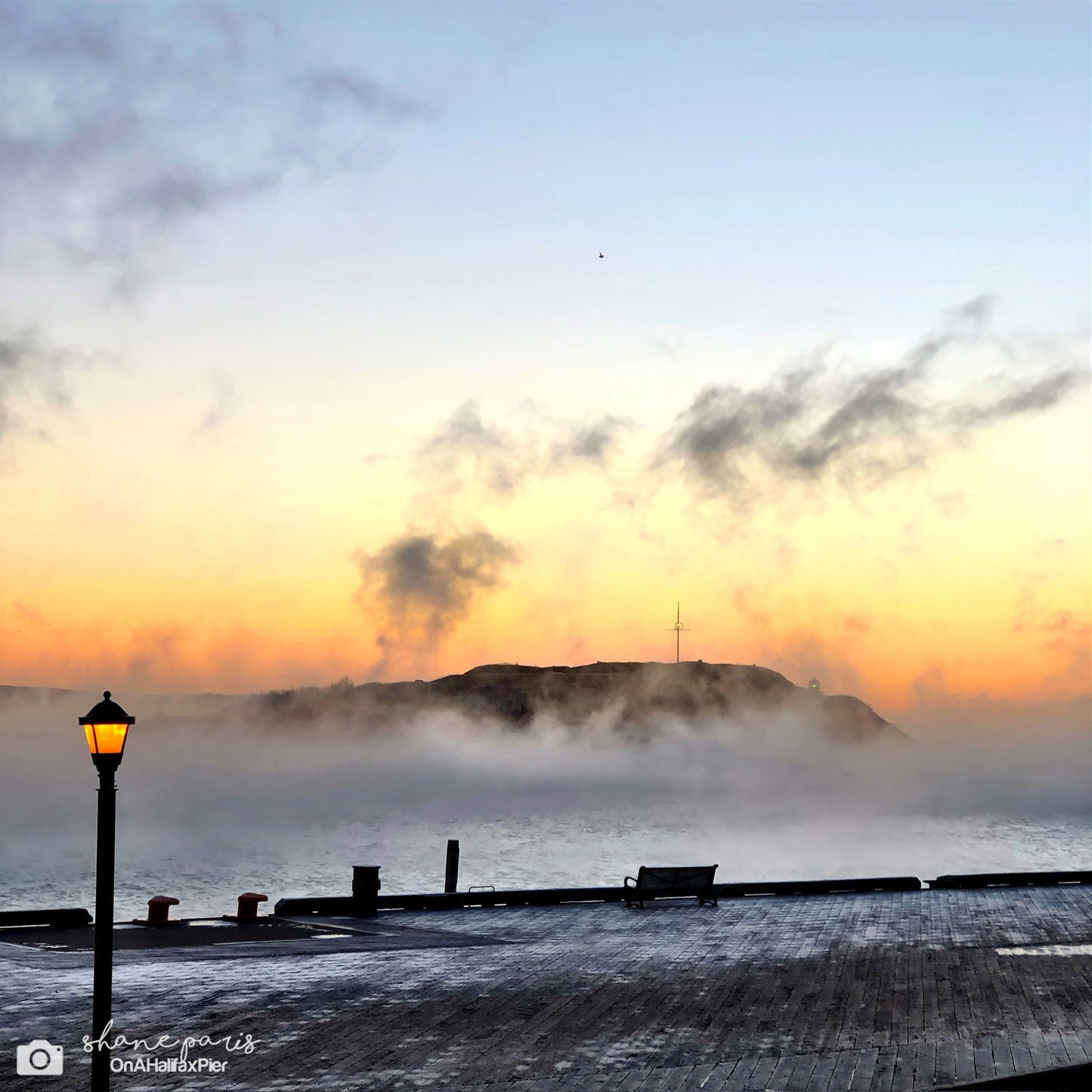 Harbour smoke