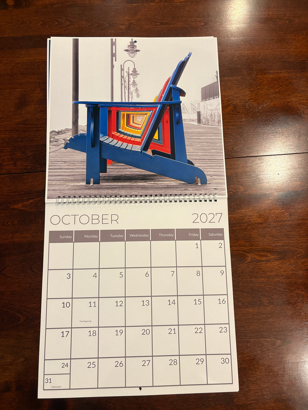 On A Halifax Pier 2027 Calendar