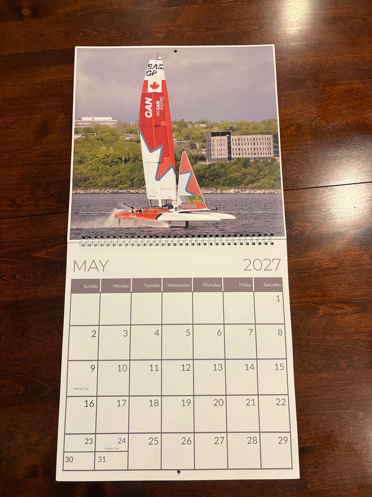 On A Halifax Pier 2027 Calendar