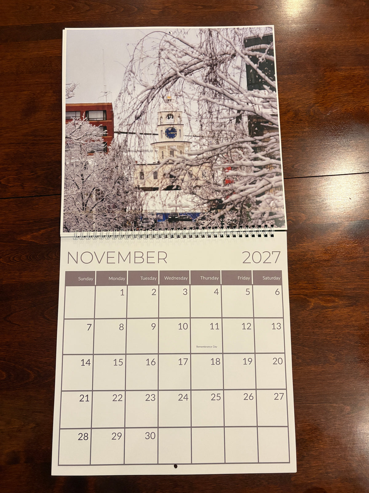 On A Halifax Pier 2027 Calendar
