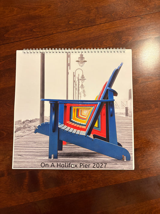 On A Halifax Pier 2027 Calendar 12x12