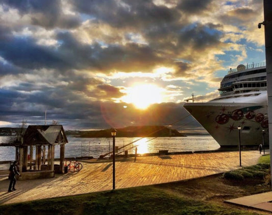 Anchored in dawn