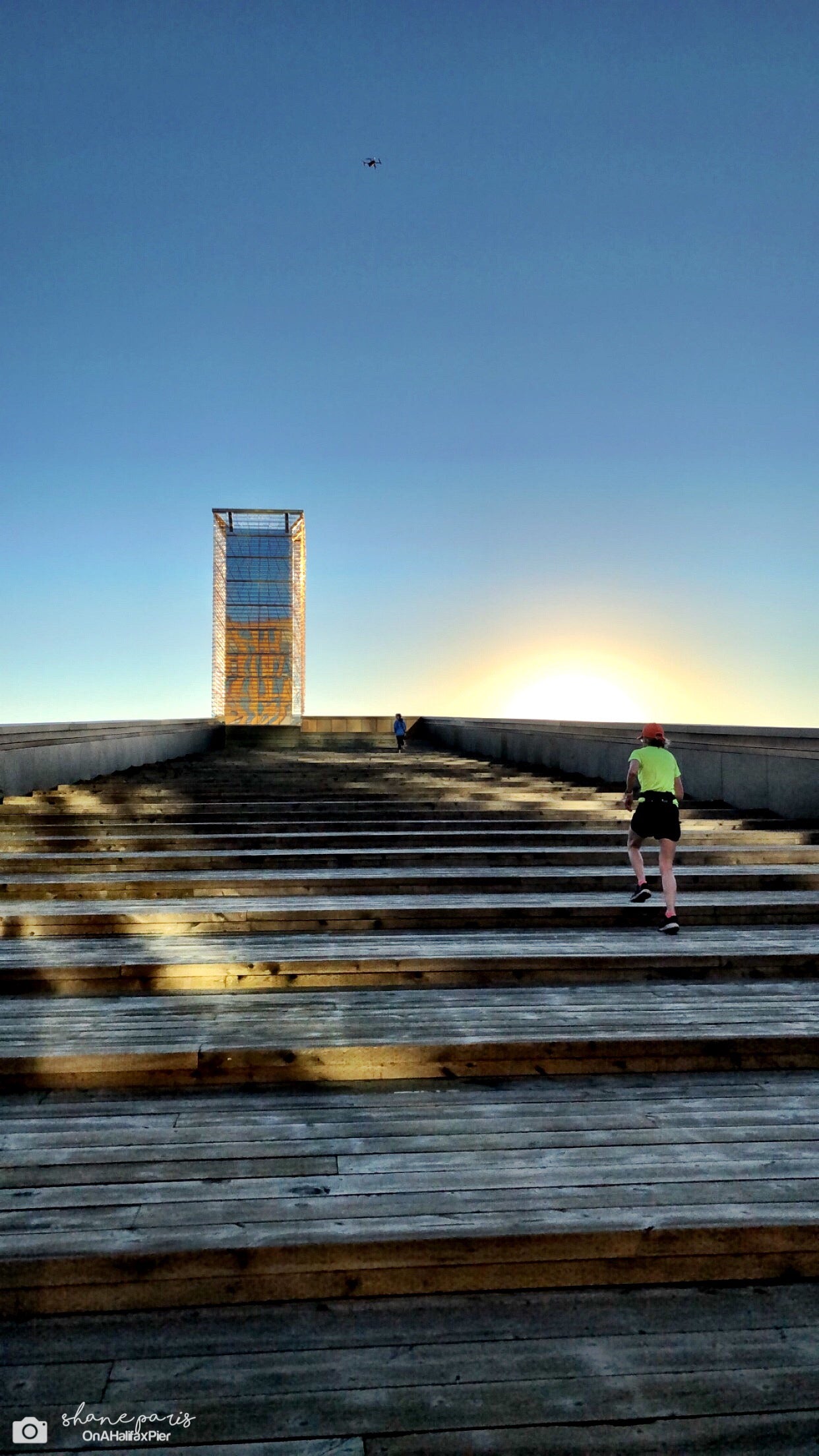 The climb