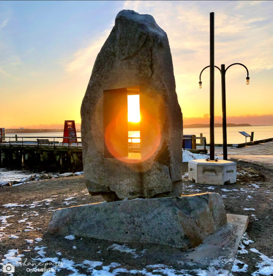 First light through the passage